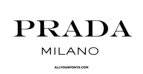 prada typeface replica|genuine prada font.